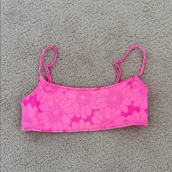 Triangl pink bikini top - Picture 1 of 3